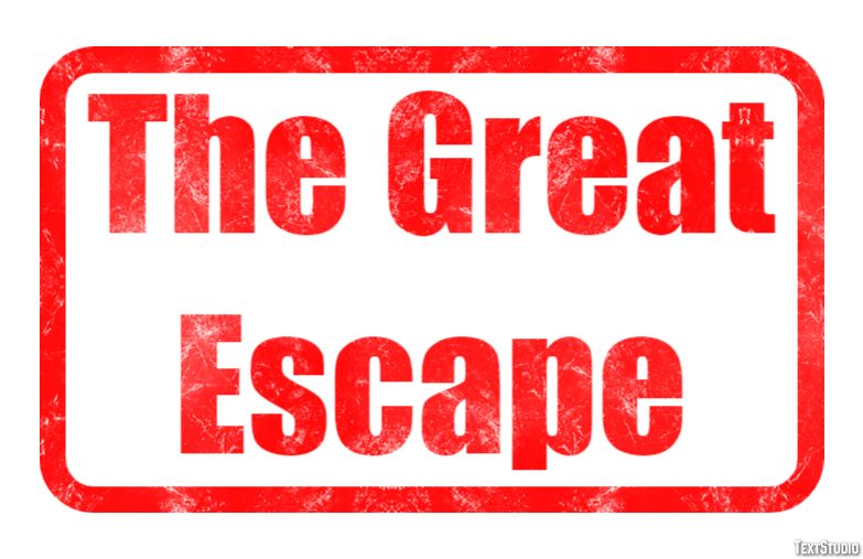 The Great Escape Text Effect