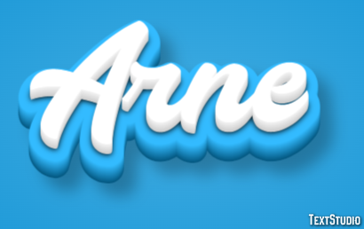 Arne Text Effect