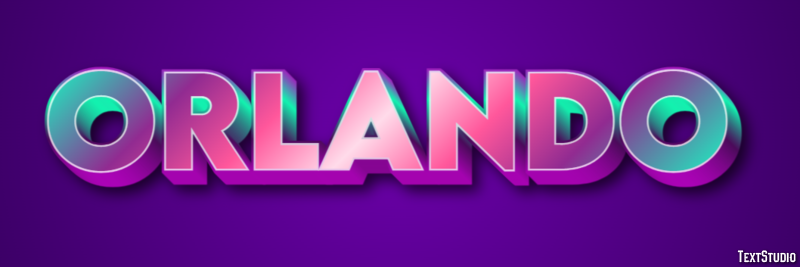 Orlando Efekt tekstowy