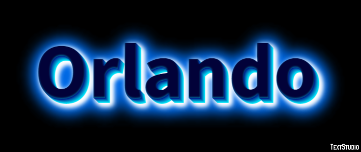 Orlando Efekt tekstowy