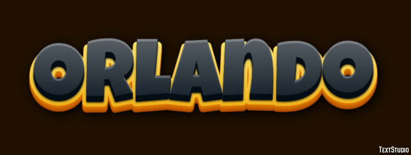 Orlando Efekt tekstowy