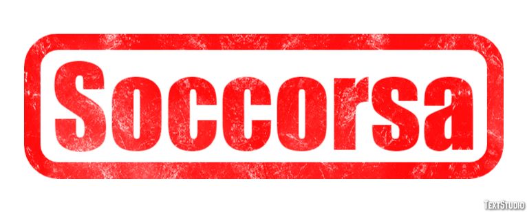 Soccorsa Effetto testo
