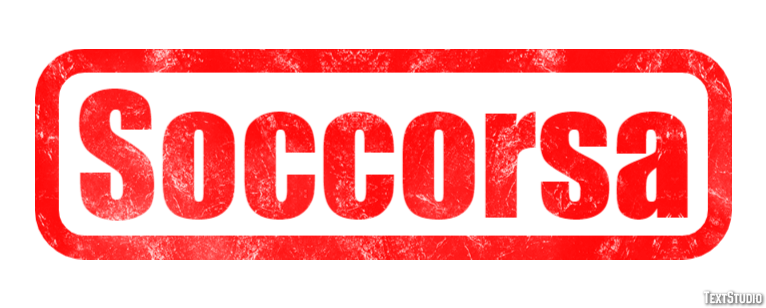 Soccorsa Effetto testo