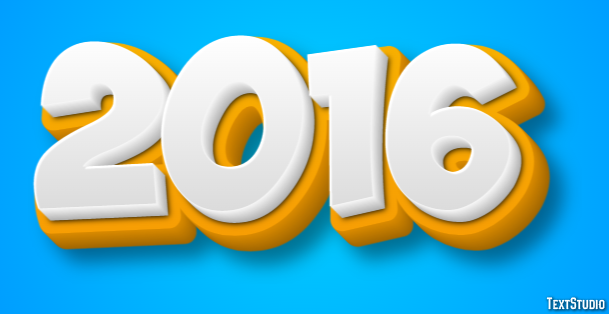 2016 Texteffekt