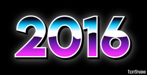 2016 Text Effect