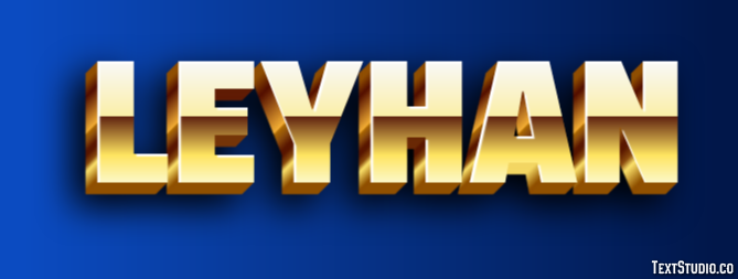 Leyhan Efeito de texto