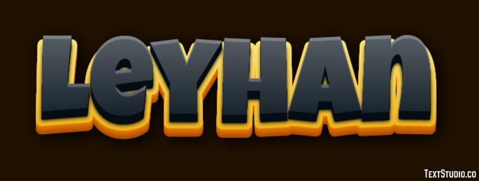 Leyhan Efeito de texto