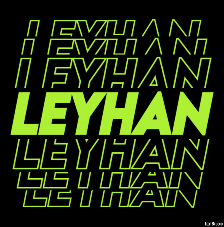 Leyhan Efecto de Texto