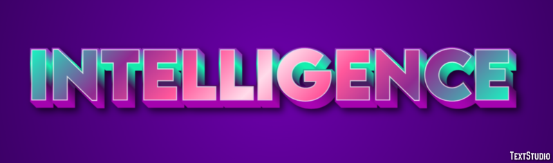Intelligence Effet de Texte
