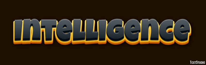 Intelligence Text Effect