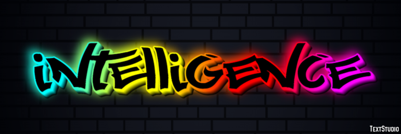 Intelligence Text Effect