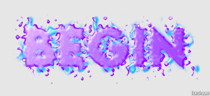 Begin Text Effect