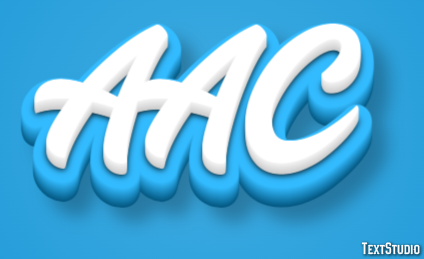 AAC Text Effect