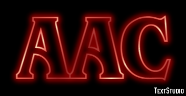 AAC Text Effect