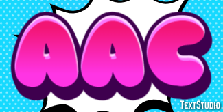 AAC Text Effect
