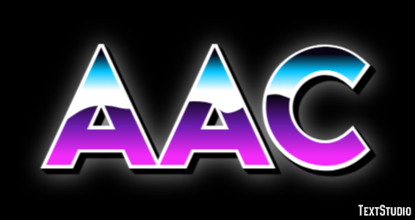 AAC Text Effect
