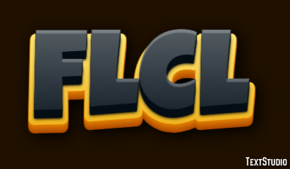 FLCL Effet de Texte