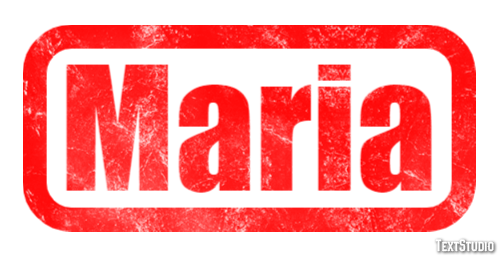 Maria Efekt tekstowy