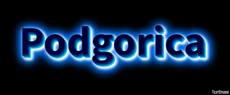 Podgorica Efekt tekstowy