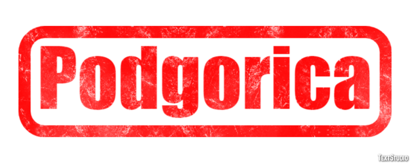 Podgorica Efekt tekstowy