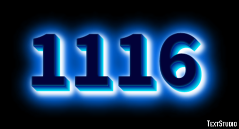 1116 Text Effect