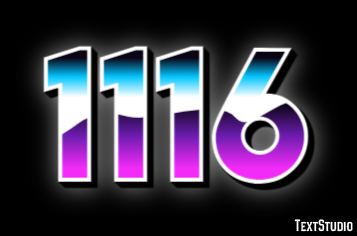 1116 Text Effect