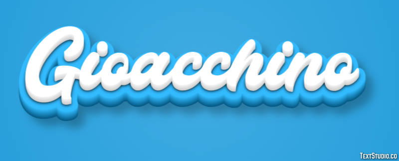 Gioacchino Effetto testo