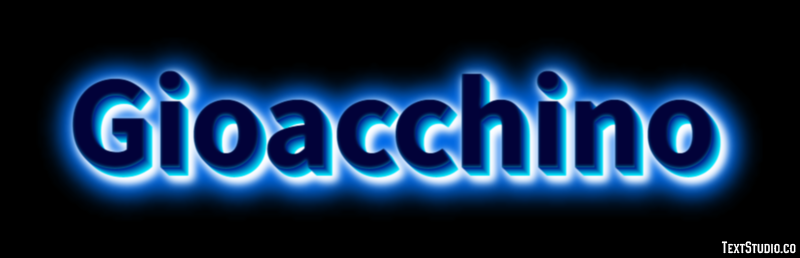Gioacchino Efecto de Texto