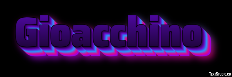 Gioacchino Texteffekt