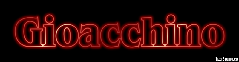Gioacchino Texteffekt