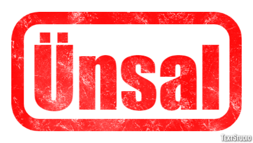 Ünsal Effetto testo