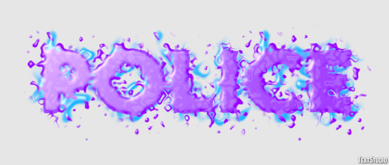 Police Text Effect