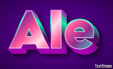 Ale Text Effect
