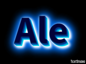 Ale テキスト効果