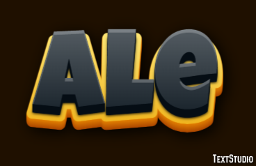 Ale Text Effect
