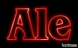 Ale Text Effect