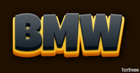 BMW Text Effect