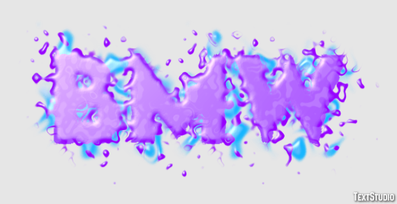 BMW Text Effect