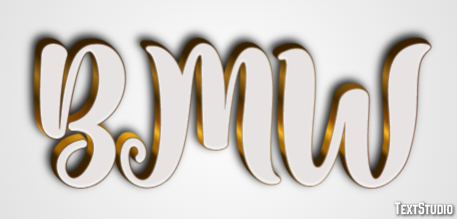 BMW Text Effect