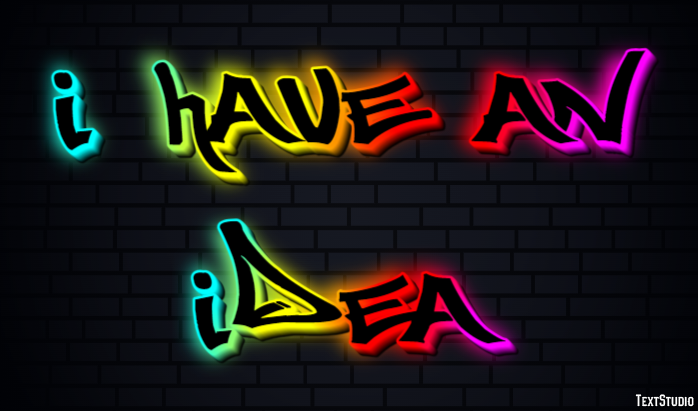I have an idea Text Effect