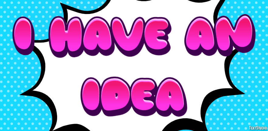 I have an idea Text Effect