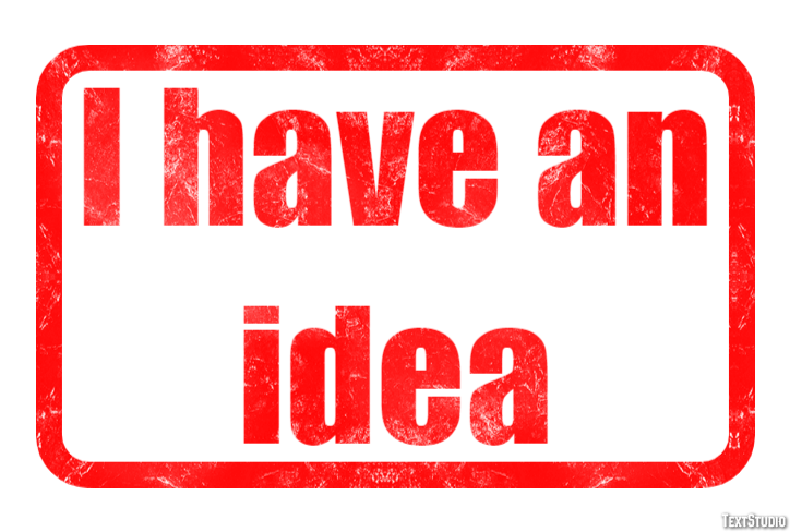 I have an idea Text Effect