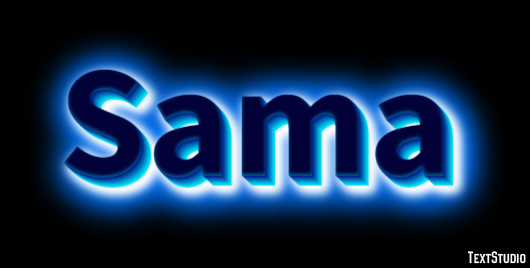 Sama Text Effect