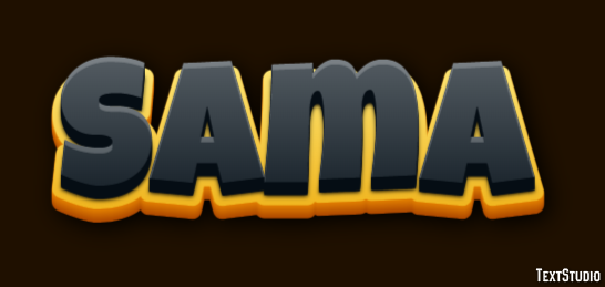 Sama Text Effect