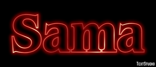 Sama Text Effect