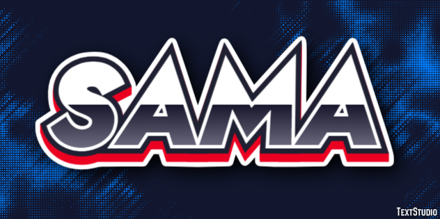 Sama Text Effect