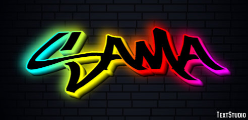 Sama Text Effect