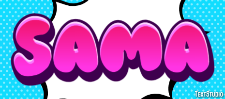 Sama Text Effect