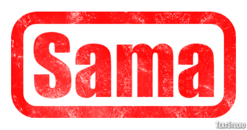 Sama Text Effect