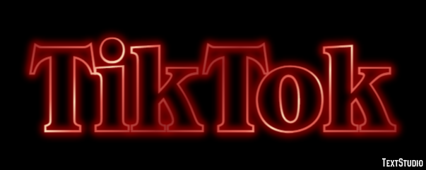 TikTok Effetto testo